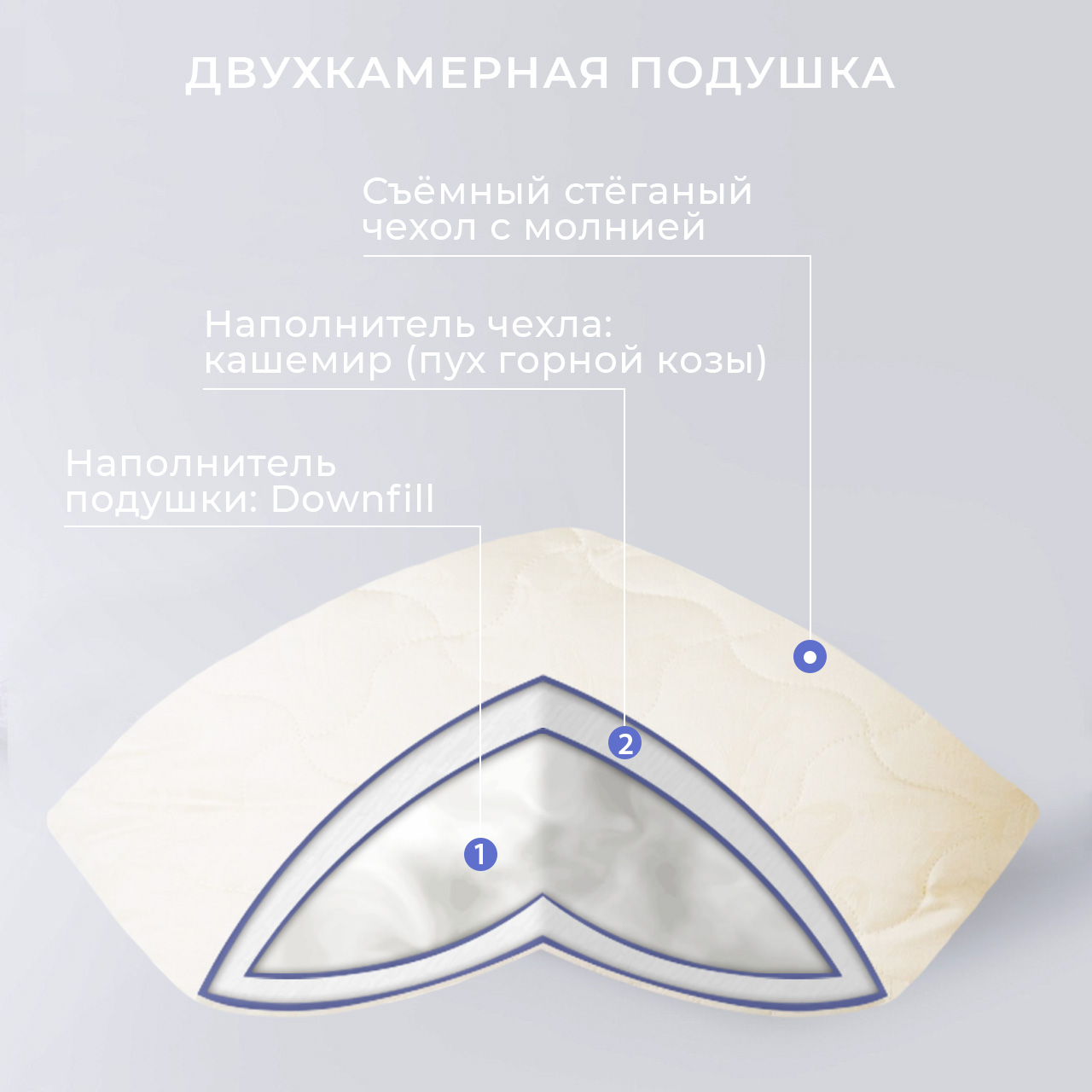 Подушка Кашемир