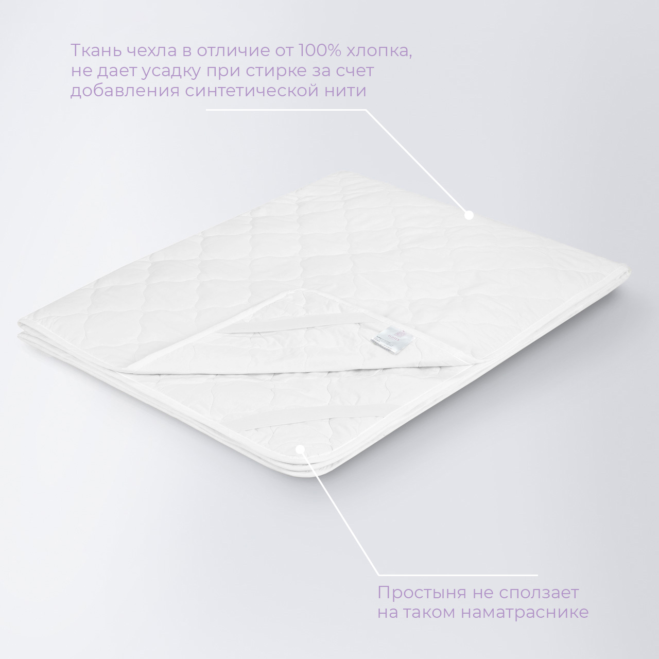 Наматрасник Коттон