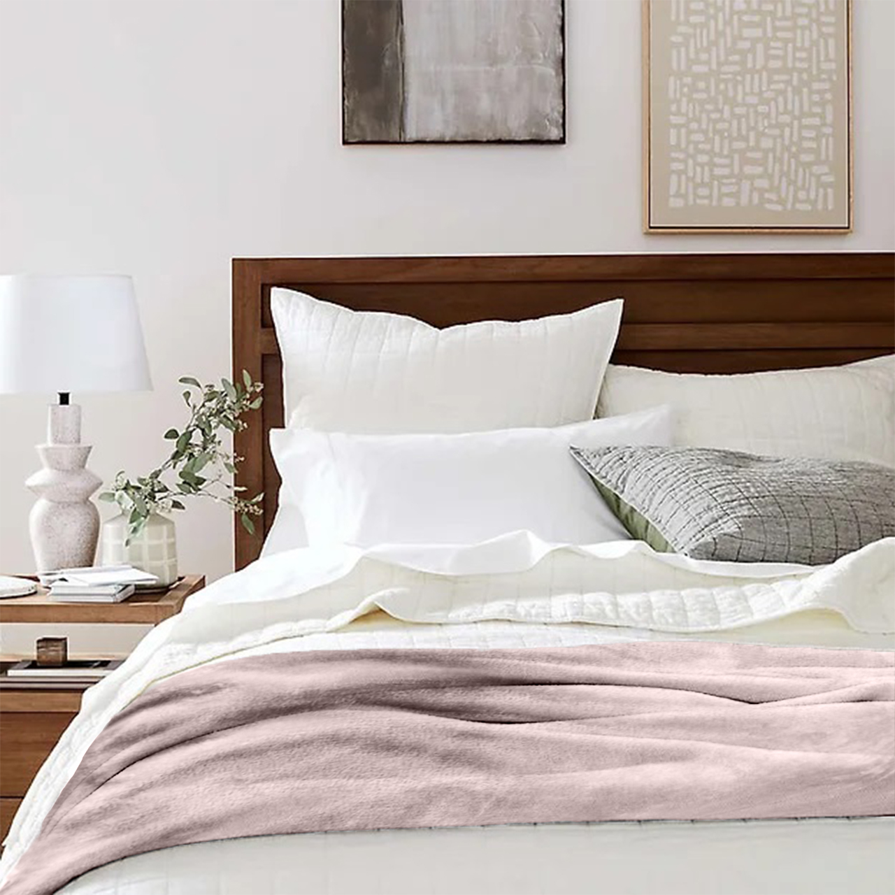 Плед Квин какао