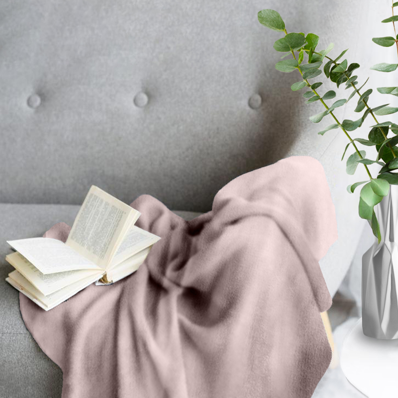 Плед Квин какао